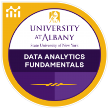Digital badge for Data Analytics Fundamentals
