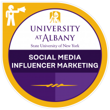 Digital badge for Social Media Influencer Marketing