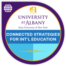 Digital badge for Connected Strategies for International Education