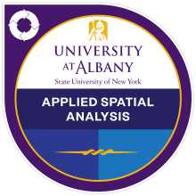 Applied Spatial Analysis badge