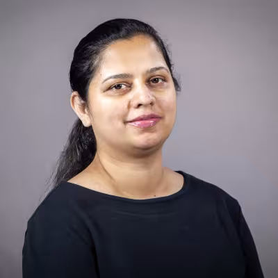 A portrait of Tabassum Insaf.