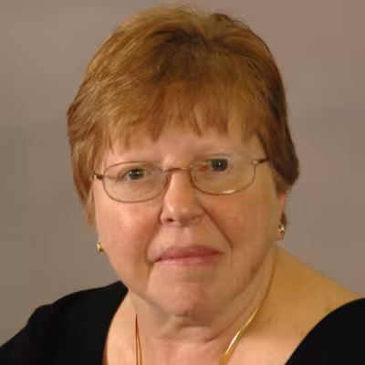 A portrait of Carol Whittaker