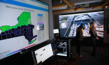 An inside look at the xCITE Lab,  state-of-the-art data and visual analytics center that is connecting atmospheric science research and applications with emerging technologies.