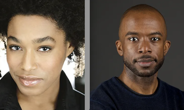 A composite of headshots, with Amina Henry on the left and Shaun Patrick Tubbs on the right.