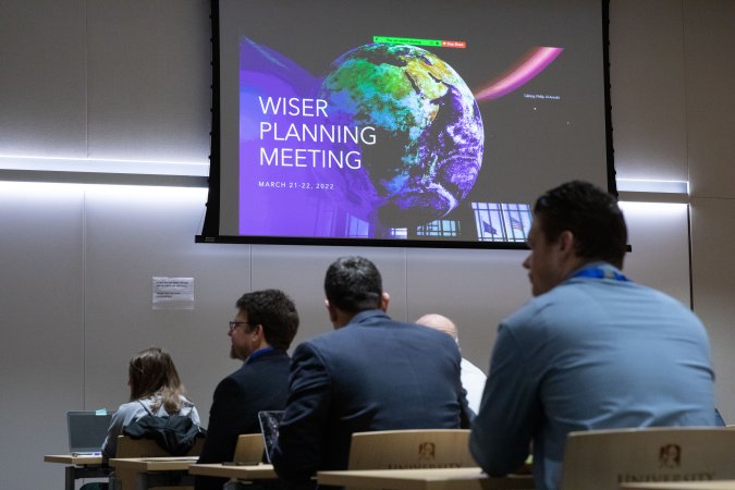 Energy industry executives meet with UAlbany and UConn faculty at the WISER Planning Meeting at ETEC.