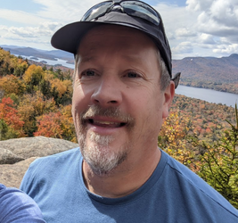 A portrait of Bruce Herron.