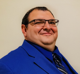 A portrait of David Nicholas.