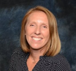 A portrait of Lindsay Cogan.