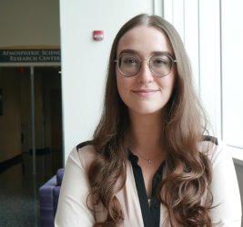 Noelle Hansley at ASRC in ETEC