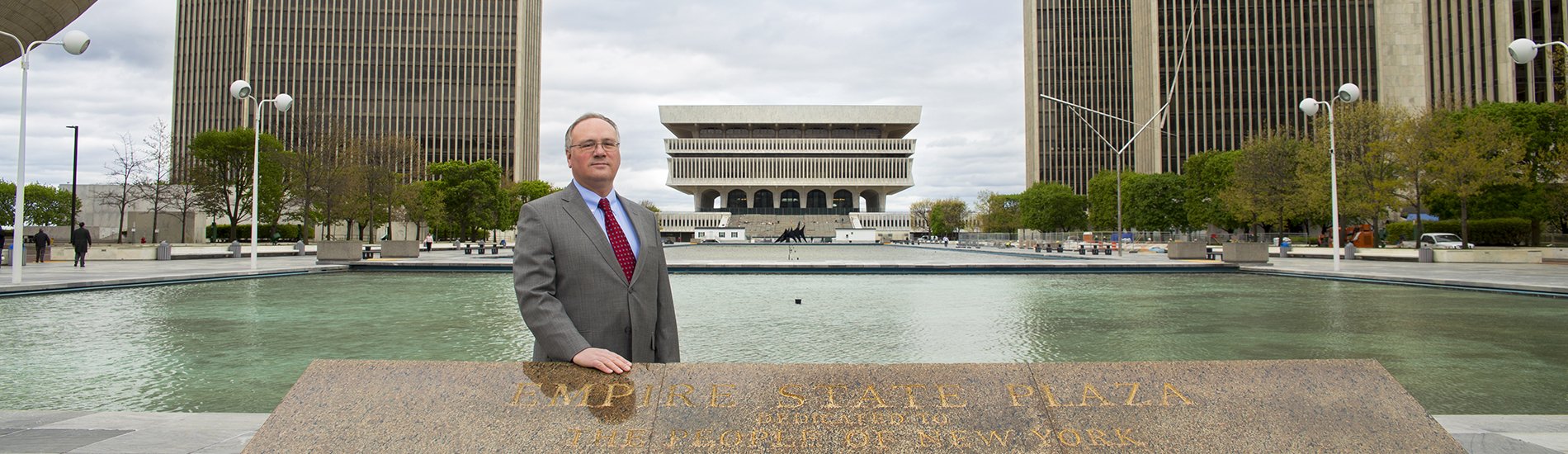 May 5, 2016 - David Hochfelder portrait at the Empire State Plaza for the 2016 Research Report. Photos by Paul Miller