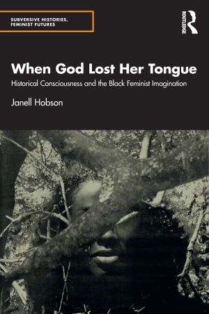 When God Lost Her Tongue book cover featuring a young black woman's face partially hidden behind tree branches
