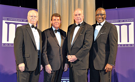 George Hearst and Robert Jones pose with 2013 Citizen Laureates