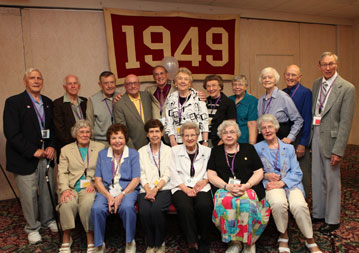 The Class of 1949 celebrates another grand reunion