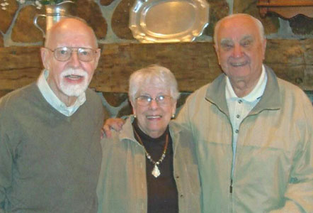 Bob and Rosie Hughes and Hank Koszewski