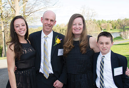 Stuart Palczak and family
