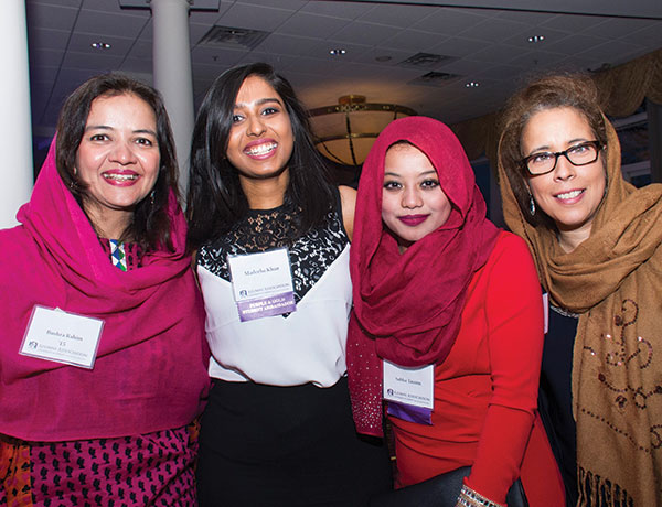 UAlbany family and friends at the 2017 Excellence Awards Gala