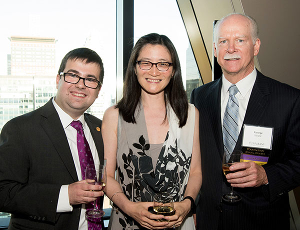 Michael Longo, Alison Yu and George Hearst