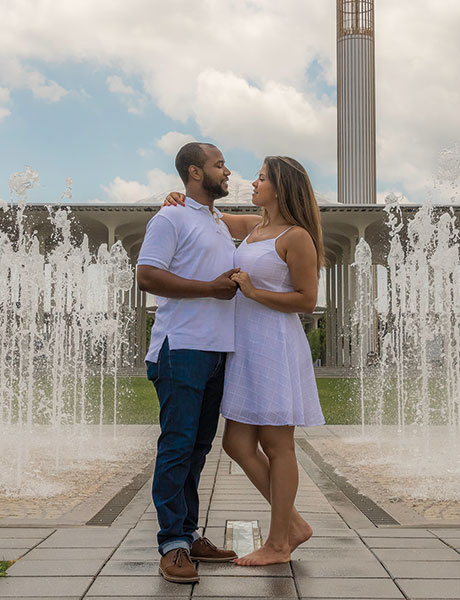 Robert Smith and Danielle Kennedy
