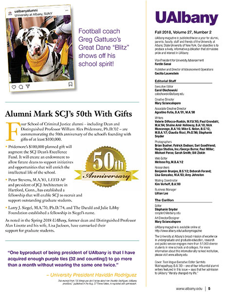 Fall 2018 Magazine page 5