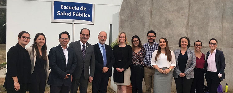 Leaders from partner institutions in Costa Rica