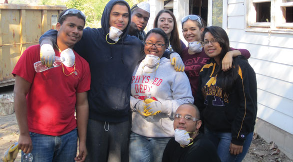 Students travel to Schoharie to help their neighbors after hurricanes Irene and Lee