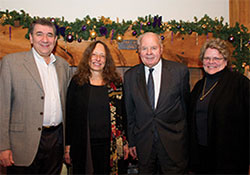 Honorary degree recipients at 2013 Winter Commencement