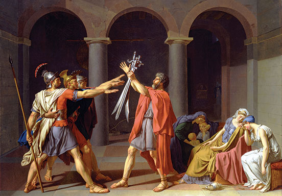 The Oath of the Horatii (1784)