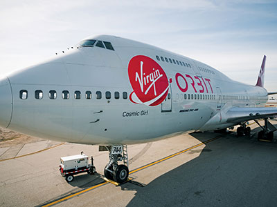 Cosmic Girl is Virgin Orbit's 747
