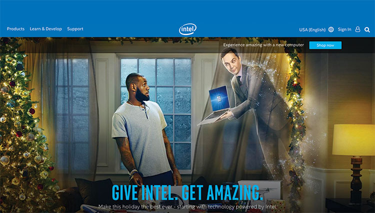 Give Intel. Get Amazing.
