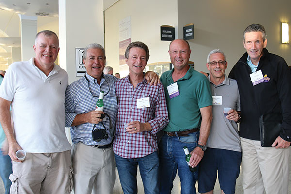 Class of 1976 gathered for the Welcome Wine-Tasting Reception