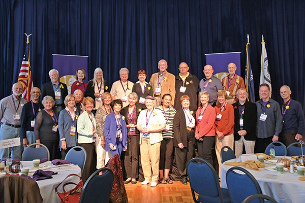 Class of 66 inducted into the Half Centure Club at Homecoming