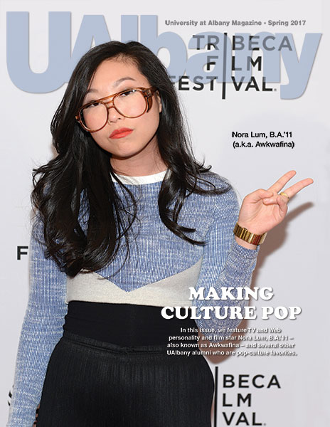 Spring 2017 Magazine Cover featuring Awkwafina