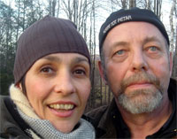 Pierre Joris and Nicole Peyrafitte