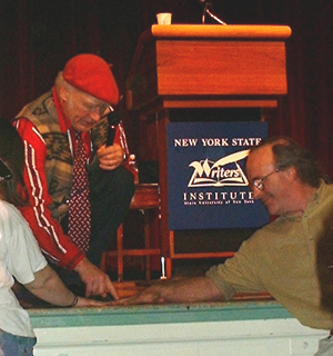 Ken Kesey, David Stanford, Page Hall