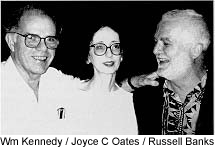William Kennedy, Joyce Carol Oates, Russell Banks