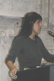 Michele Serros, UAlbany Assembly Hall, 10/23/01