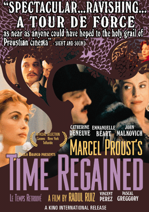 Time Regained Poster