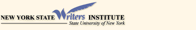 Go to New York State Writers Institute Home Page