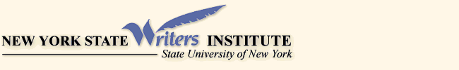 Go to NYS Writers Institute Home Page