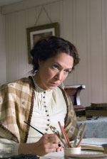 Elizabeth Marvel as Louisa May Alcott, photo by Liane Brandon