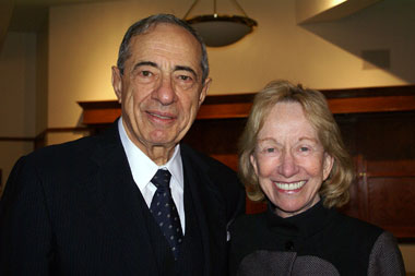 Mario Cuomo and Doris Kearns Goodwin