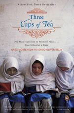 Three Cups of Tea Book Cover